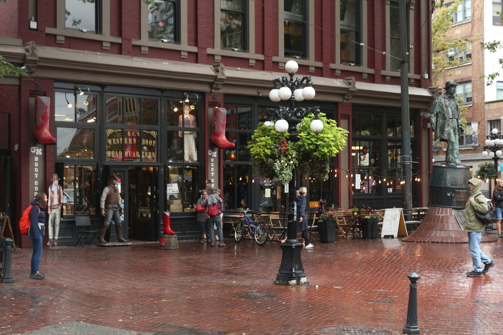 Gastown im Regen