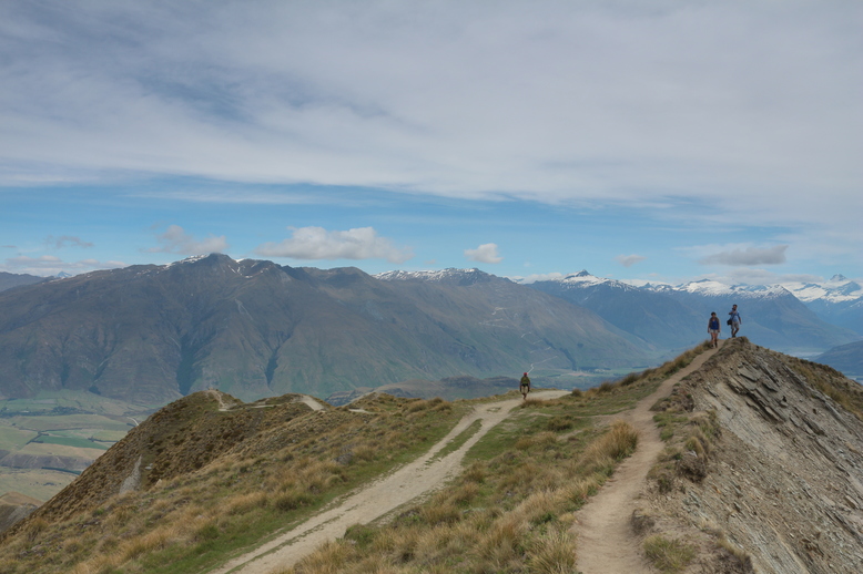 Blick RichtungAspiring National Park